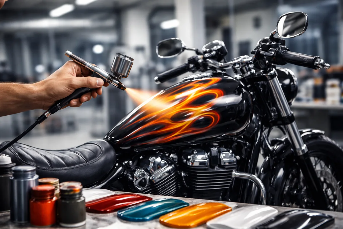 Comment choisir le bon style de peinture pour personnaliser sa moto