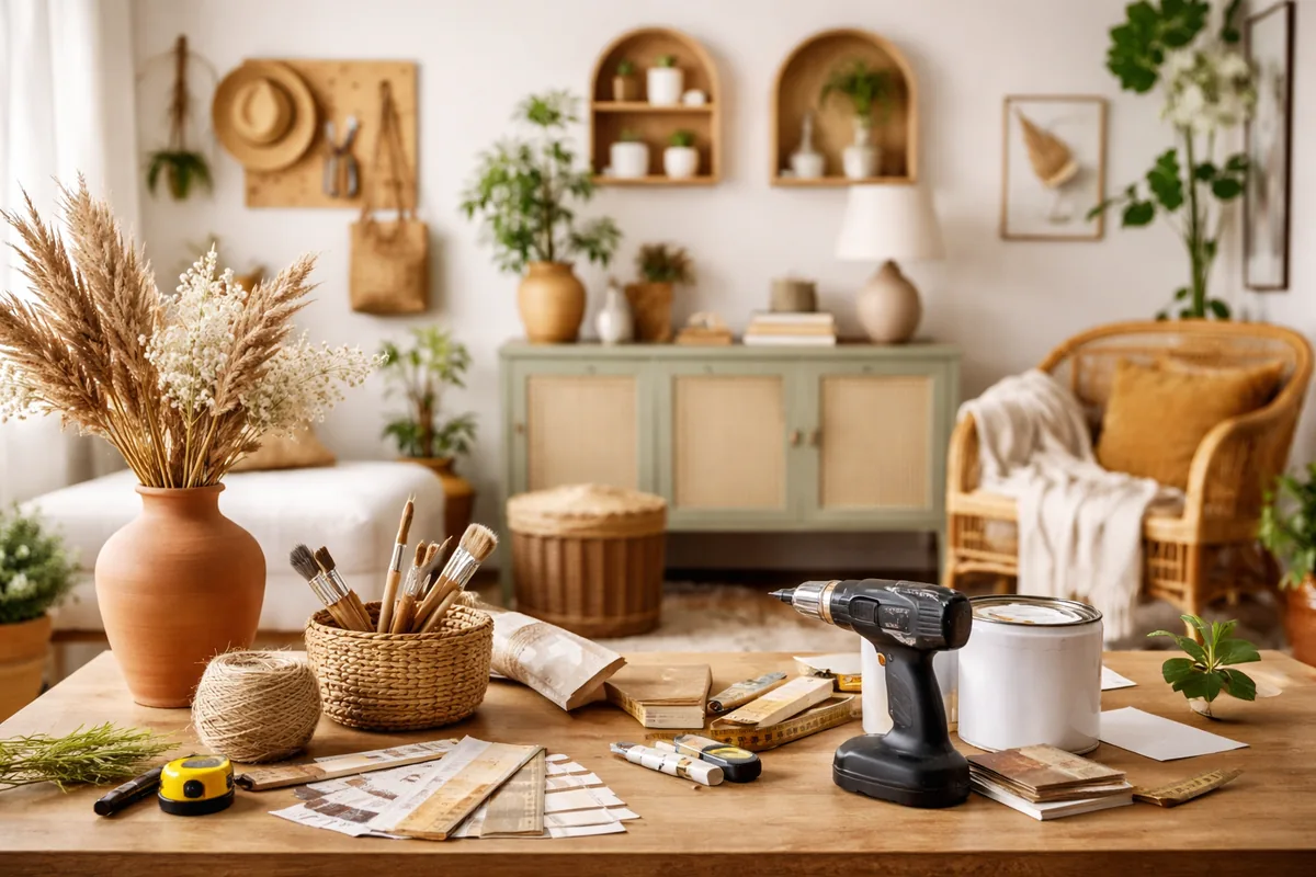 Comment réaliser des projets DIY pour intégrer le design moderne et le style vintage chic dans votre intérieur