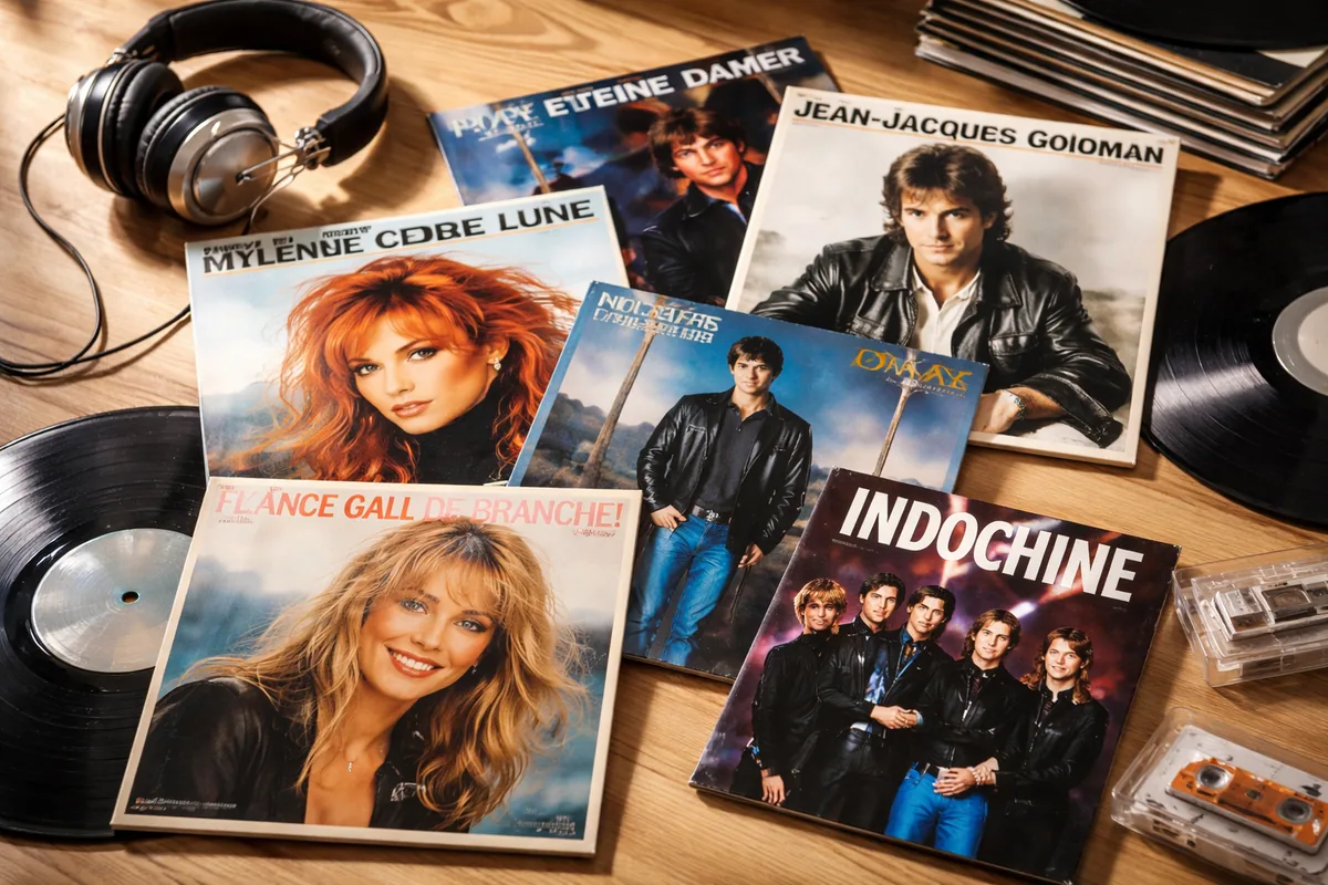 Quels sont les albums incontournables de la pop française des années 80