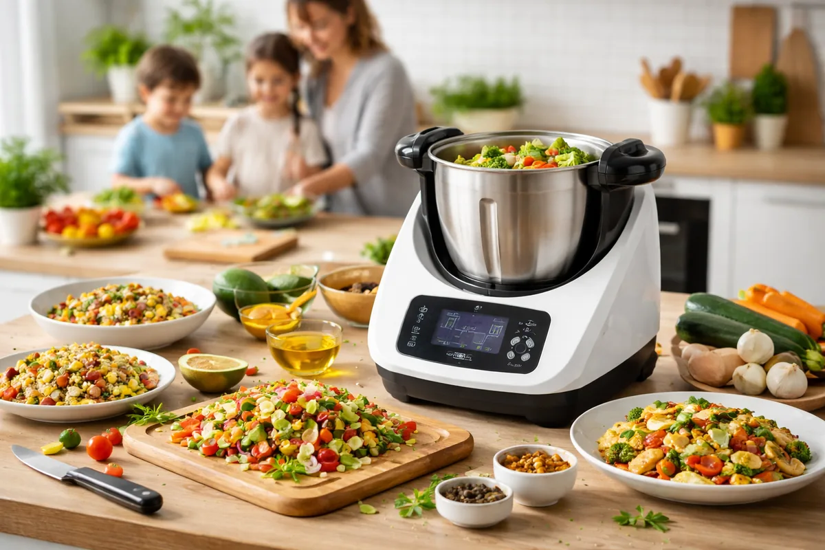 Comment préparer des recettes saines pour toute la famille avec un robot de cuisine